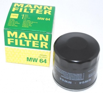 FILTR OLEJU MW64 MANN HONDA YAMAHA KAWASAKI