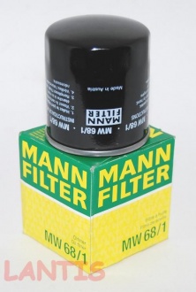 FILTR OLEJU MW68/1  MANN