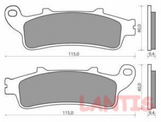 MP143 KLOCKI HAMULCOWE SIFFERT