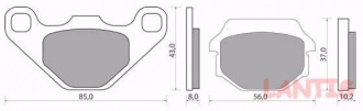 MP124 KLOCKI HAMULCOWE SIFFERT