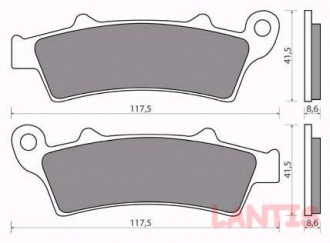 MP159 KLOCKI HAMULCOWE SIFFERT