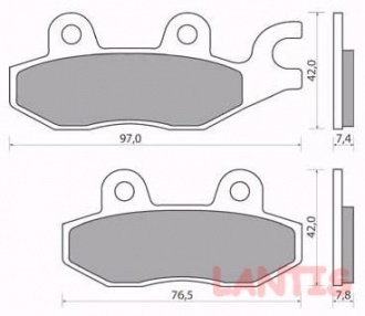 MP161 KLOCKI HAMULCOWE SIFFERT