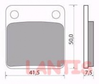 MP162 KLOCKI HAMULCOWE SIFFERT