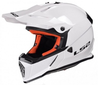 KASK LS2 MX437 FAST SOLID WHITE