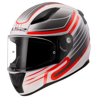 KASK LS2 FF353 RAPID II CIRCUIT WHITE RED-06