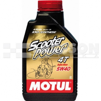 OLEJ SILNIKOWY MOTUL SCOOTER 4T 5W40 1L SYNTETYK