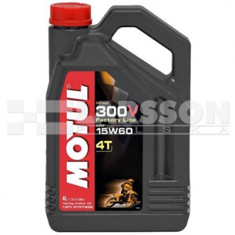 OLEJ SILNIKOWY MOTUL 300V 15W60 OFF-ROAD 4L SYNT