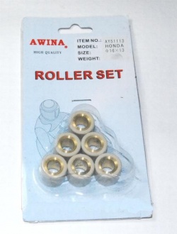 ROLKI WARIATORA HONDA 16X13 7,0G