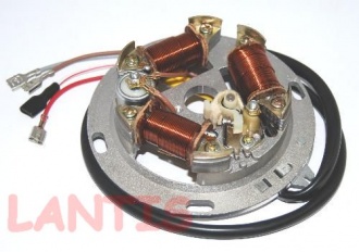 STATOR ISKROWNIK SIMSON S-51 PRZERYWACZ 6V