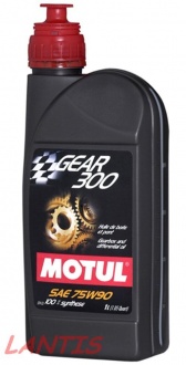 OLEJ PRZEK�ADNIOWY MOTUL GEAR 300 75W90 1L SYNT.