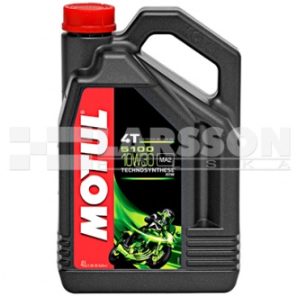 OLEJ SILNIK. MOTUL 5100 10W30 4L PӣSYNTETYCZNY