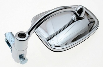 LUSTRO OWAL MOCOWANE W KIEROWNIC� CHROM